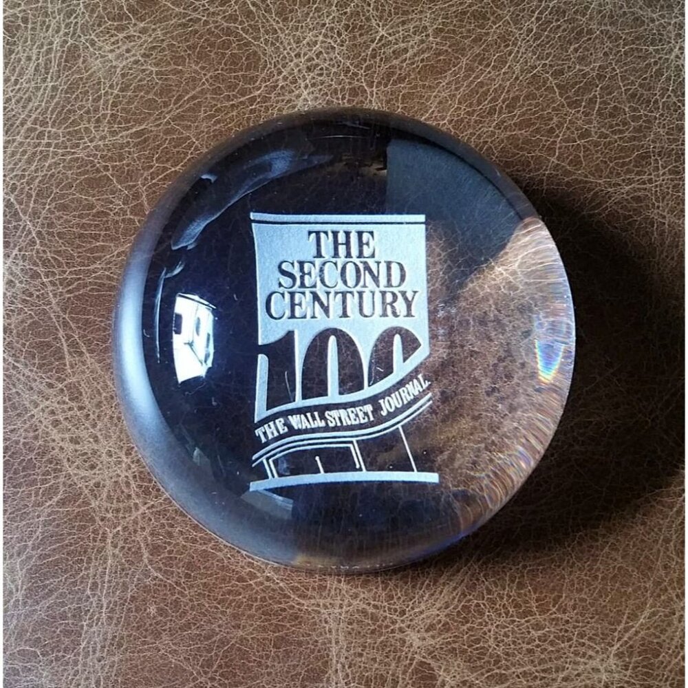 Vintage Tiffany & Co. Paperweight The Wall Street Journal